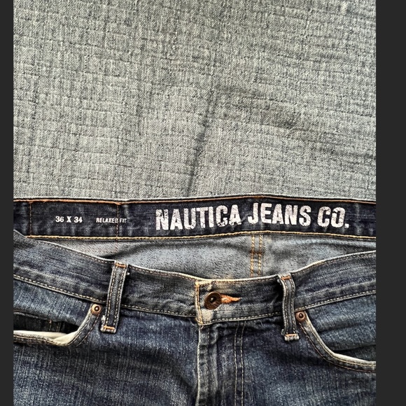 MENS Nautica Relaxed Fit Jeans - Picture 1 of 3